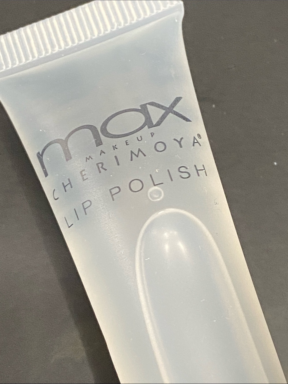 Max Makeup Cherimoya Clear Lip Polish Glass Shine Gloss NEW - Picture 2 of 4